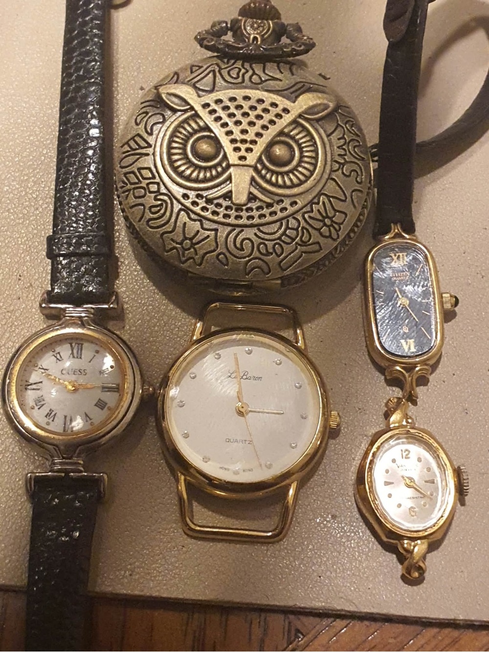 🦋10/$20🦋 Lot of 5 Women’s Watches For Parts or Repair